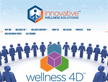 Tablet Screenshot of iwellnessnow.com